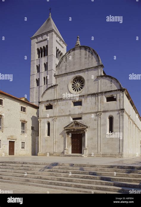 La Costa Dálmata De Croacia Zadar Iglesia De Santa María La Parte