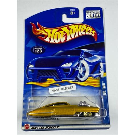 Jual Hot Wheels Evil Twin Gold Blue Card Shopee Indonesia