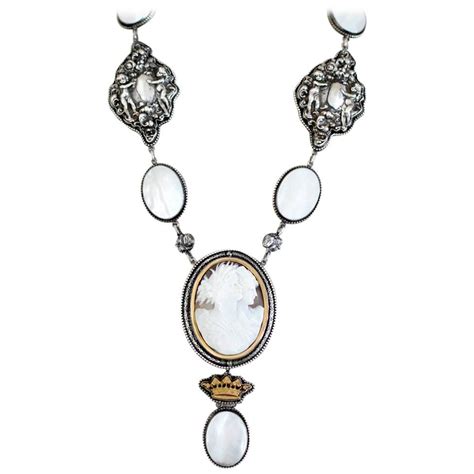 Tiffany Mother Of Pearl And Opal Necklace At Stdibs