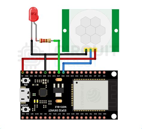 Iot Based Motion Detection With Email Alert Using Esp The Off