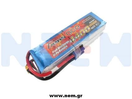 Gens Ace 4400mAh 22 2V 45C 6S1P Lipo Battery Pack