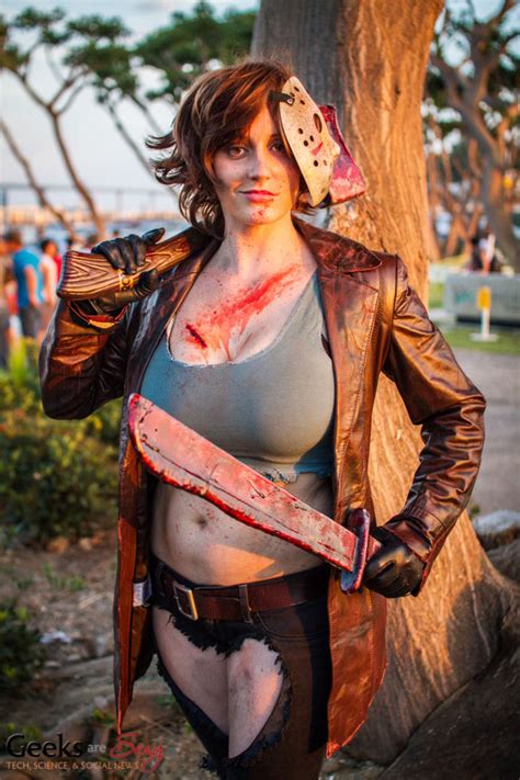 Jason Voorhees Abby Darkstar SDCC 2014 Geeks Are SexyGeeks Are