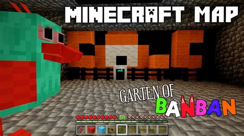 [new Map] [chapter 3] Garten Of Banban 3 Minecraft Map Youtube