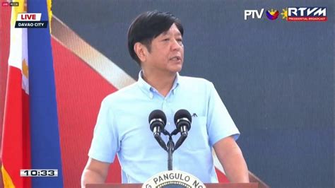 Pbbm Leads The Inauguration Of The Davao City Bulk Water Supply Project