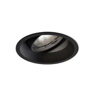 Minima Round Fixed Spot Encastr Rond Cm Noir Astro Lightonline