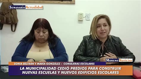 La Municipalidad Cedi Predios Para Construir Nuevas Escuelas Y Nuevos