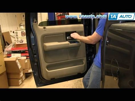 How To Remove Door Panel 2002 F150