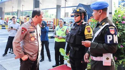 Cek Kesiapan Pos Terpadu Tol Kalikangkung Kapolda Jateng Minta