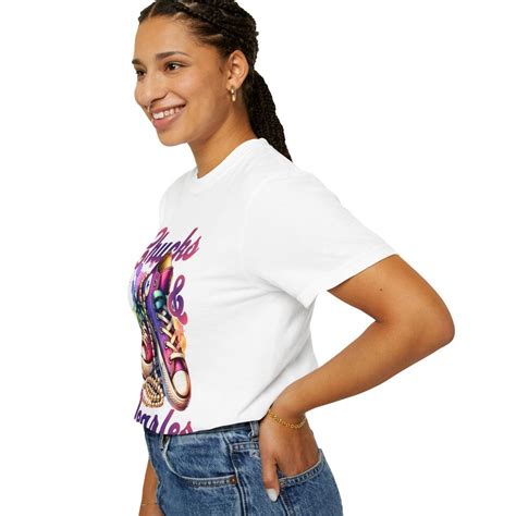 Kamala Harris Chucks And Pearls Feminist T Shirt Ebay