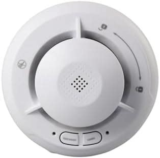 Wireless Interlinked Smoke Detector With Year Sealed Battery En