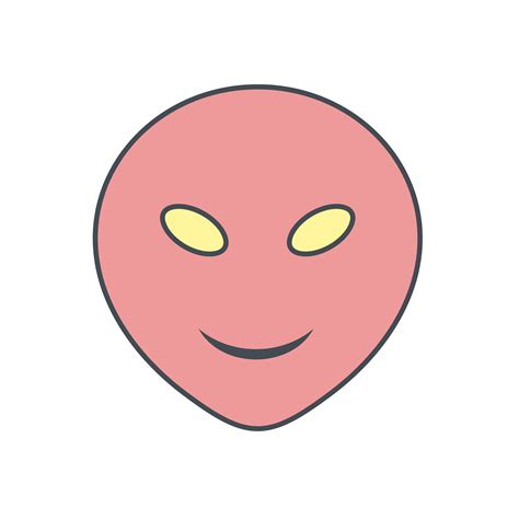 Alien Emoji Vector Icon 378141 Vector Art at Vecteezy