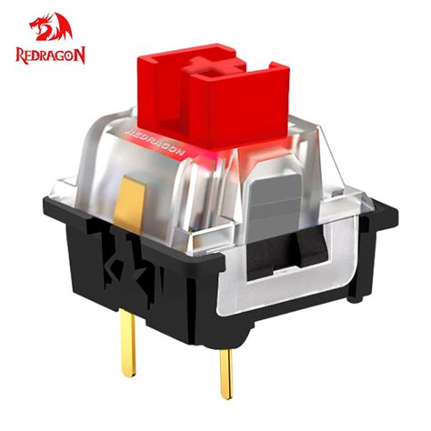 Interruptor Redragon Smd Rgb Mx Clicky Linear Interruptor Vermelho