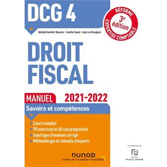 Dcg Droit Fiscal Manuel R Forme Expertise Comptable