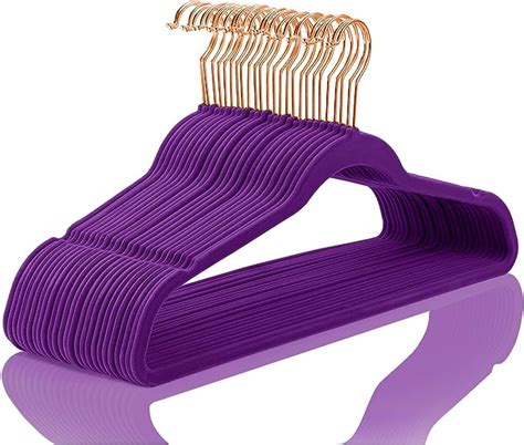 Amazon Mizgi Premium Velvet Hangers Pack Heavy Duty Non