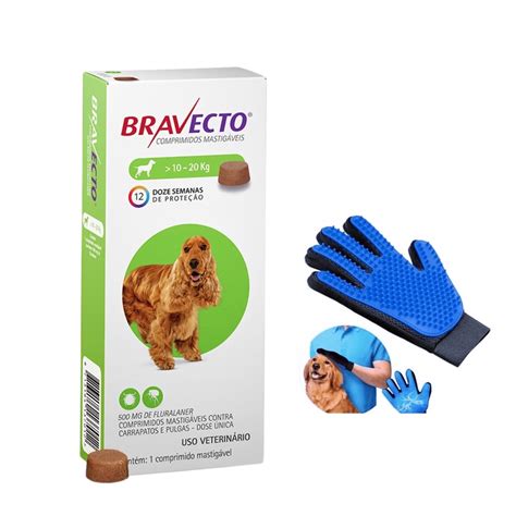 Bravecto para Cães 500mg 10 até 20kg Shopee Brasil