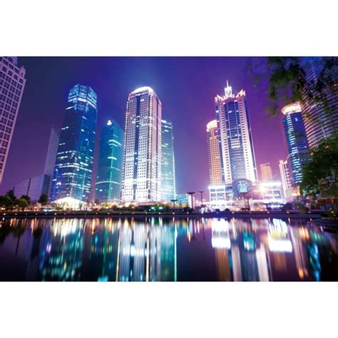 Laeacco City Light Building Photography Backdrops Baby Children Night ...