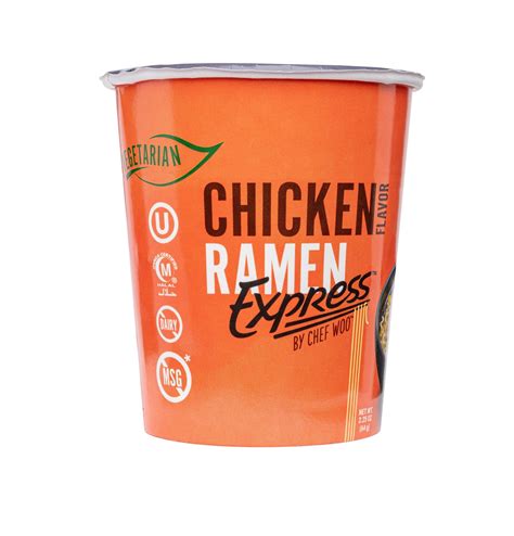 Ramen Express By Chef Woo Roasted Chicken Flavored Ramen Noodles 2 25