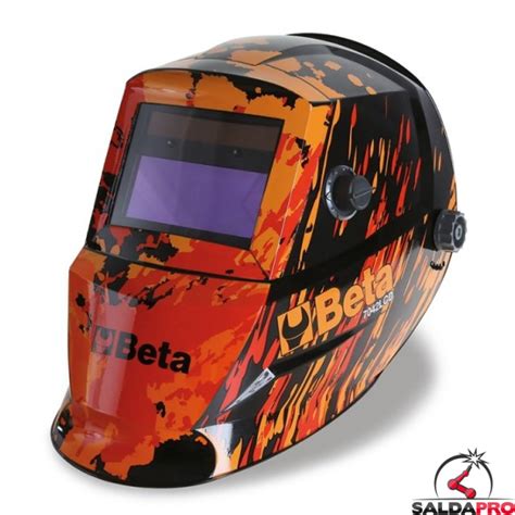 Maschera Per Saldatura Beta Lcd X Mm Ad Oscuramento Automatico