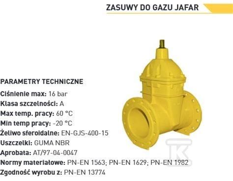 Zasuwa Ko Nierzowa Dn Jafar Kr Tka