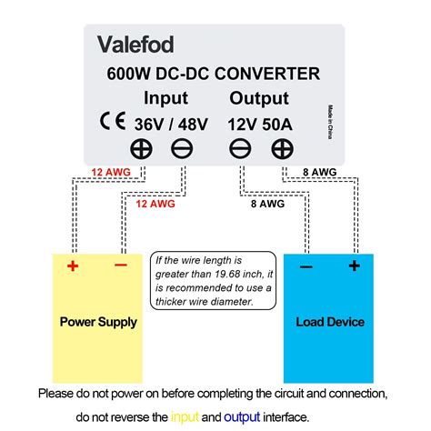 Mua Valefod 36v 48v To 12v 50a 600w Step Down Transformer Dc To Dc Buck Converter Diy Power