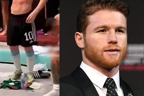 Video Messi Patea Playera De M Xico Y El Canelo Responde