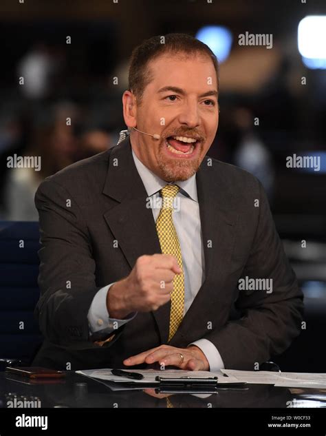 Miami Fl Usa 26th June 2019 Msnbc Journalist Chuck Todd On Air In