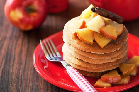 Mirá que fáciles de hacer son estos pancakes de manzana Diario Río Negro