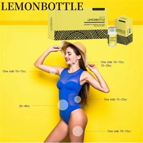 Korea Fat Solution Lemon Bottle Lemonbottle Ml Fat Dissolving