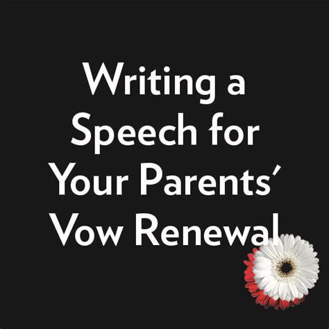 Q&A: Writing a Speech for Your Parents’ Vow Renewal | Ultimate Bridesmaid