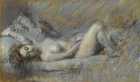 Reclining Nude By Everett Shinn On Artnet