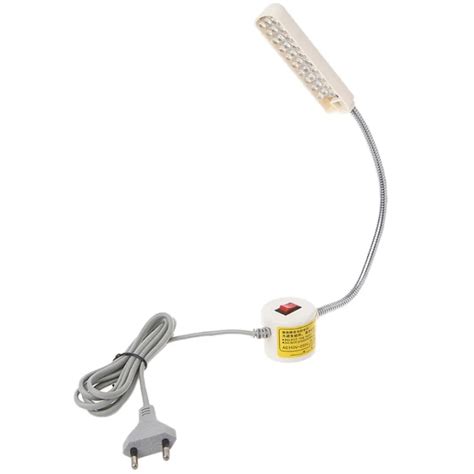 Led Sewing Machine Light Working Gooseneck Lamp With Magnetic Base