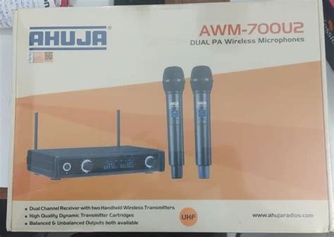 Ahuja AWM 700UHL UHF Wireless Microphone Unboxing And 56 OFF