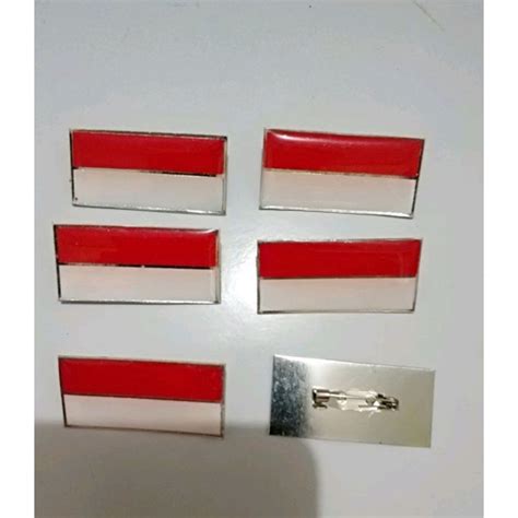 Jual Pin Bendera Merah Putih Pin Merah Putih Garuda Shopee Indonesia