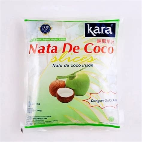 Jual Nata De Coco Slice Slices Tipis Kg Shopee Indonesia