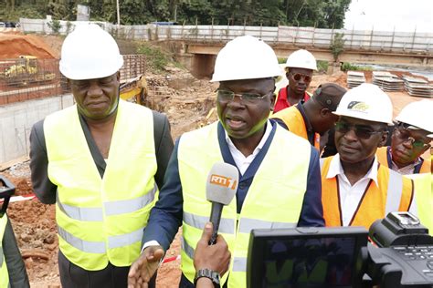 INFRASTRUCTURES ROUTIERES LE MINISTRE AMEDE KOUAKOU S IMPREGNE DE L