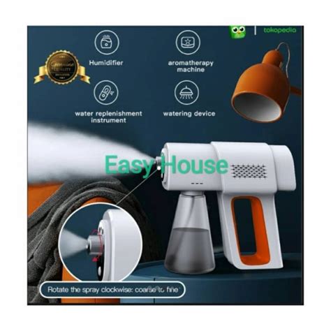 Jual Nano Spray Gun Wireless Disinfectant With Uv Sterilizer Up To