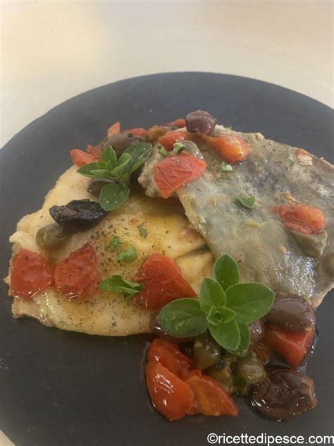 Pesce San Pietro In Padella Con Pomodorini Capperi E Olive Ricette