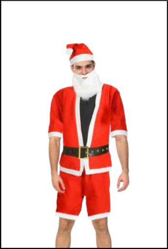 Adult Summer Santa Costume