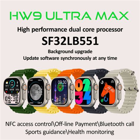 Hw9 Ultra Max 2 2 Inch Amoled Screen Display Series 8 Smart Watch Dropshipper And Wholesaler In