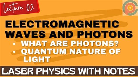 Electromagnetic Waves And Photons What Are Photons Quantum Nature