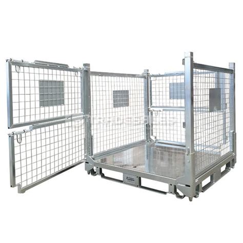 Heavy Duty Transport Cage With Swing Doors Full Height Tradesales