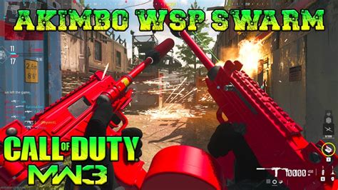 Call Of Duty Modern Warfare Akimbo Wsp Swarm Youtube