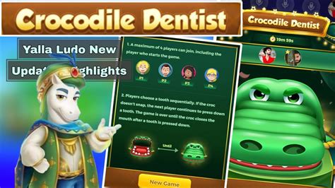 Yalla Ludo New Game Crocodiles Dentist 2024 Yalla Ludo New Updates