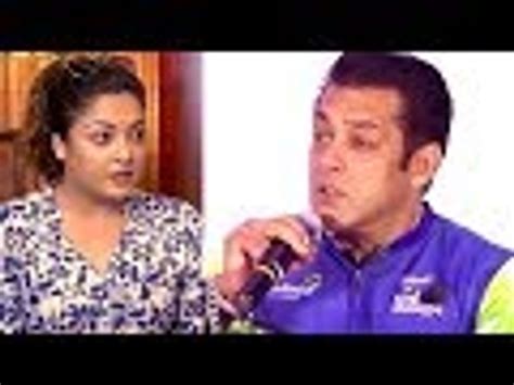 Salman Khan S Shocking Reaction On Tanushree Dutta Nana Patekar