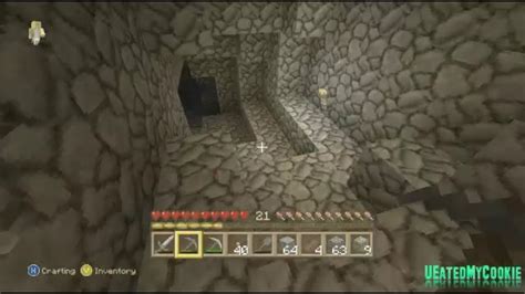 Minecraft Xbox Exploring A Cave Survival Youtube