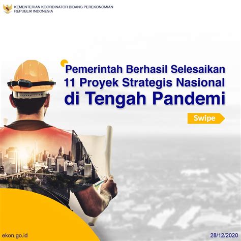 Pemerintah Berhasil Selesaikan 11 Proyek Strategis Nasional Di Tengah