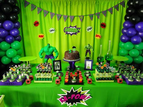 Festejar Ateliê de Festas e Lembrancinhas O Incrível Hulk para o Mateus