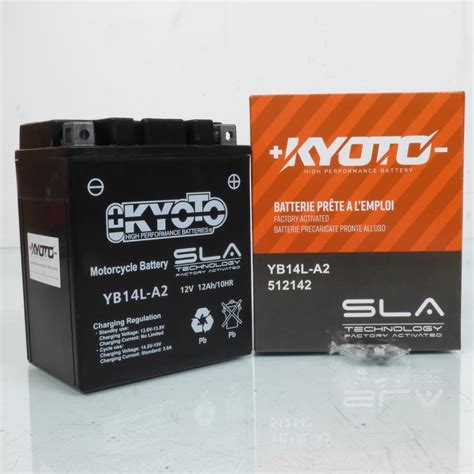 Batterie Sla Kyoto Pour Auto Kawasaki Zxr Stinger Yb L A Sla