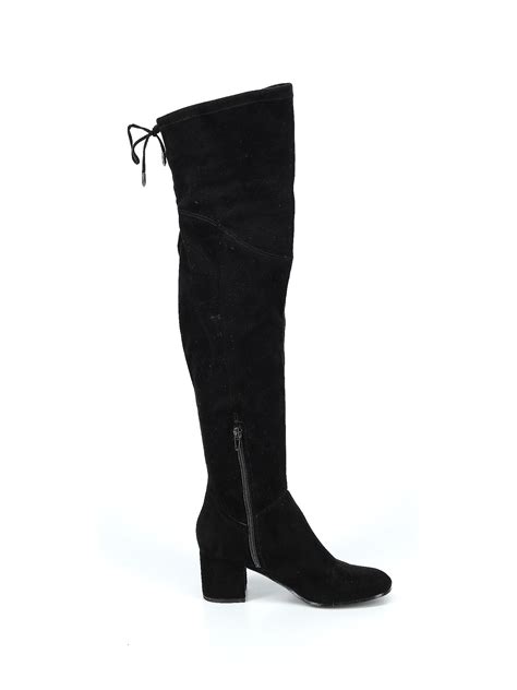 Ivanka Trump Solid Black Boots Size 6 1/2 - 74% off | thredUP