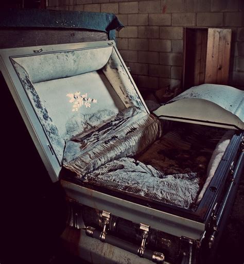 Open Casket Abandoned Funeral Home by KathrynNee on Etsy